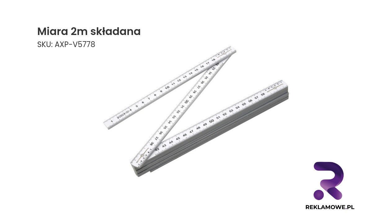 Miara dwumetrowa składana