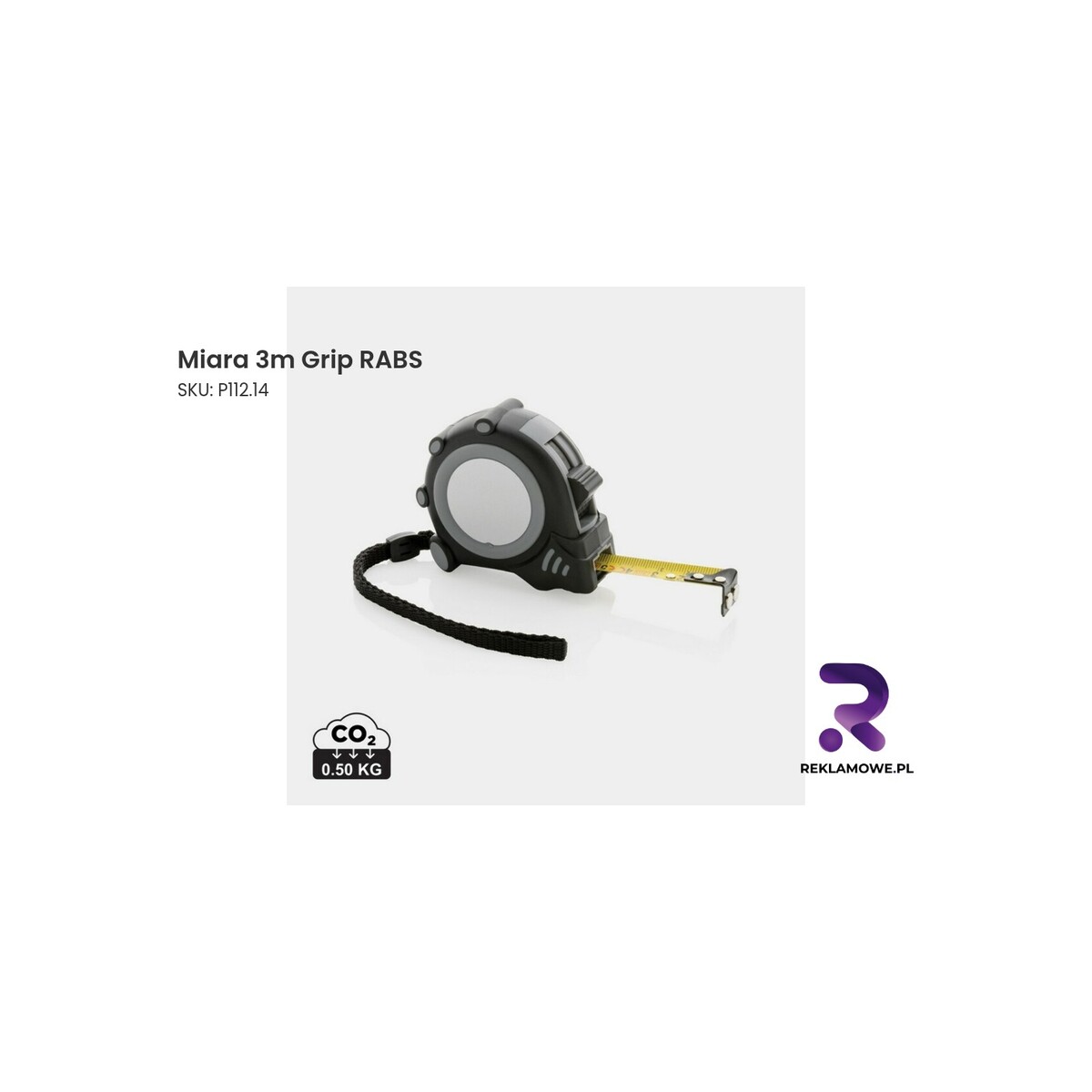 Miara 3m Grip RABS w zakresie uchwytu