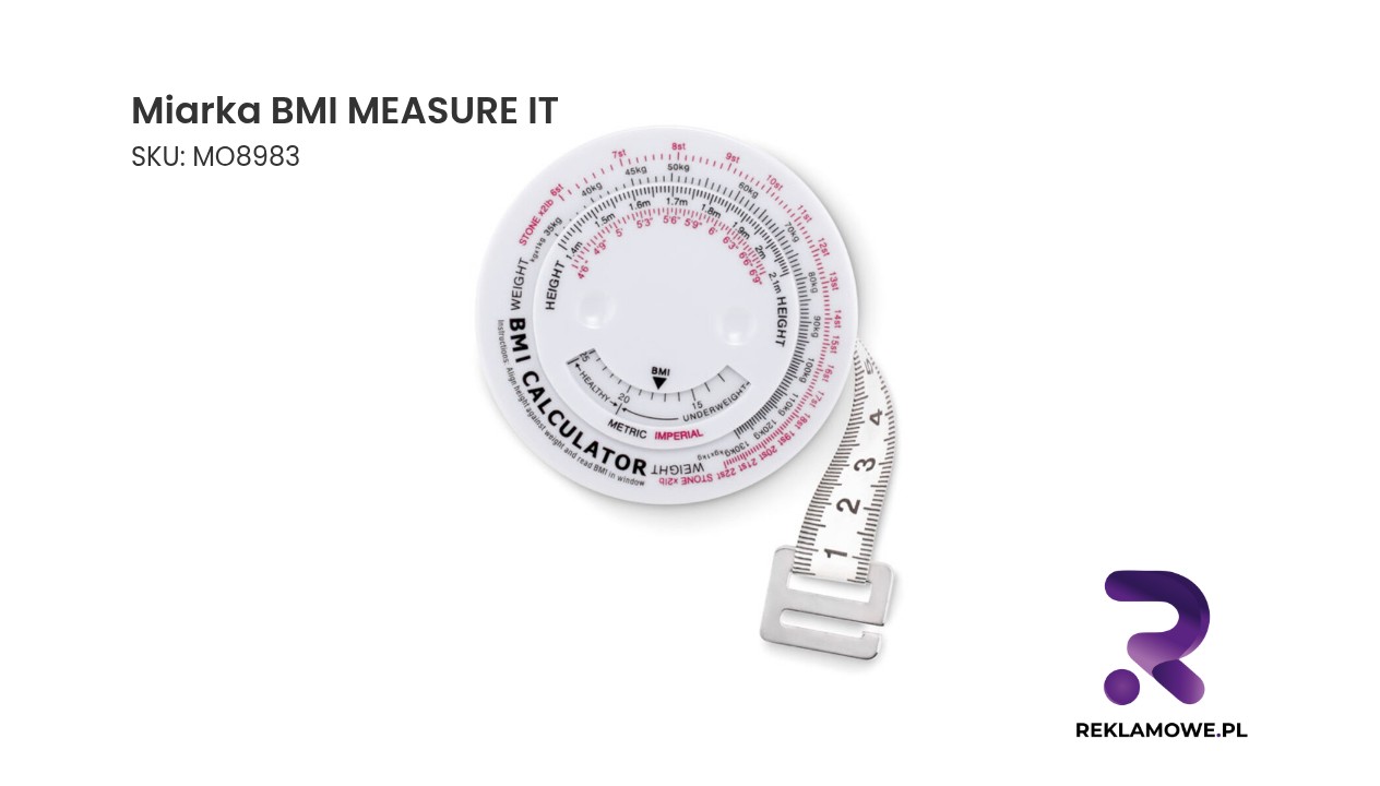 Miarka BMI MEASURE IT do pomiaru indeksu masy ciała