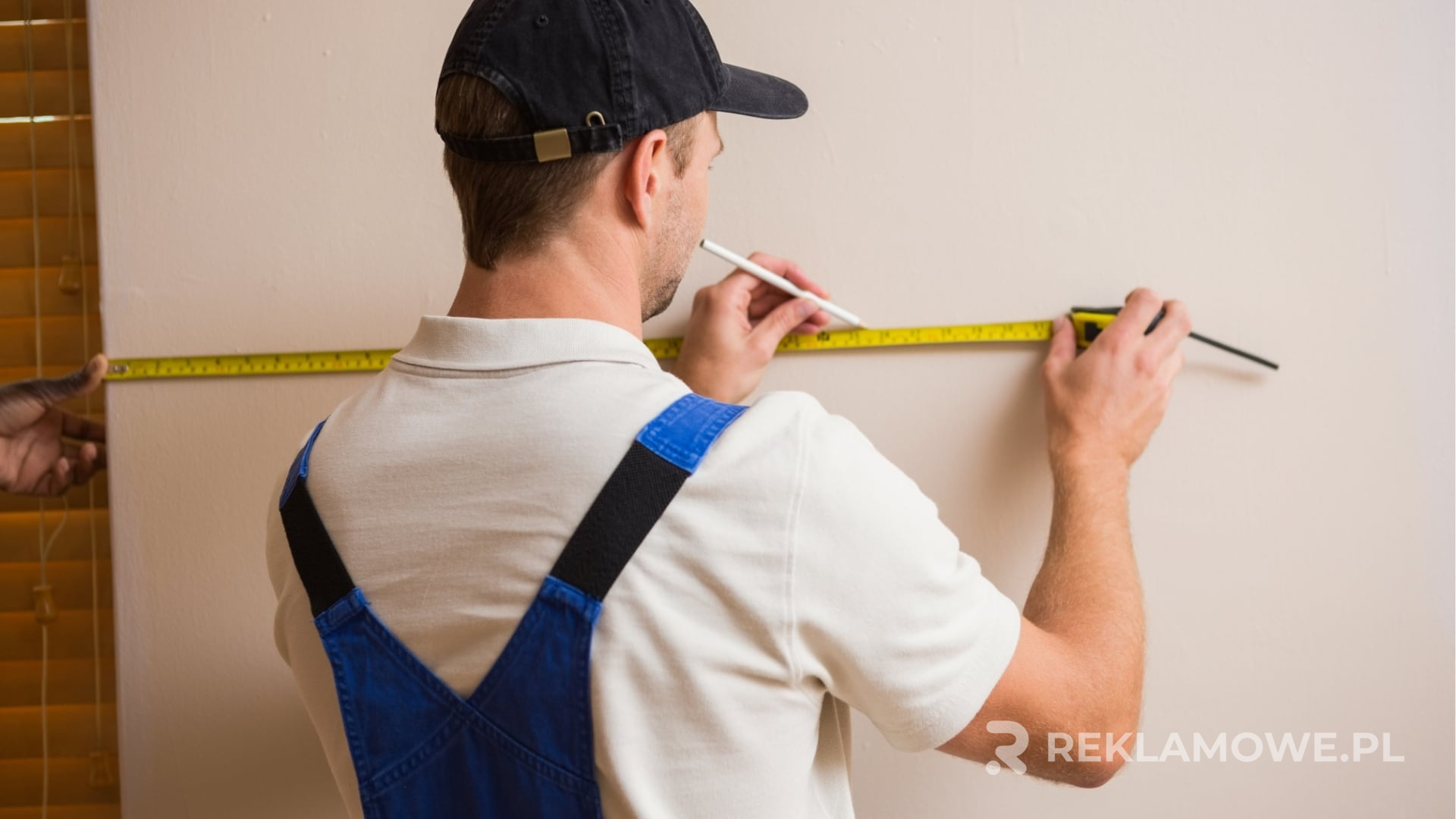 Miarka reklamowa wykorzystana na targach branżowych